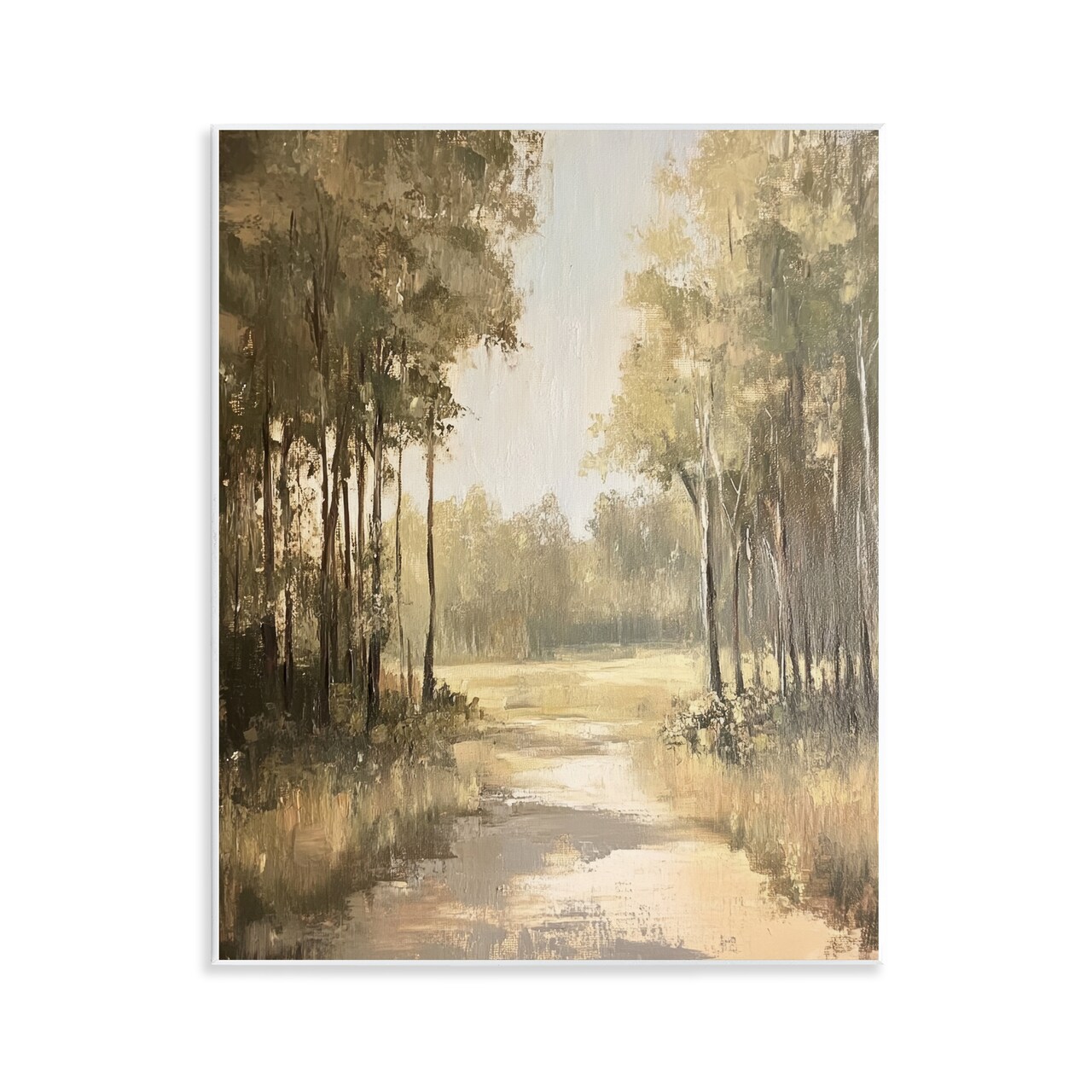 Stupell Industries To The Woods Pathway Wall Plaque Design by Petal Prints Design